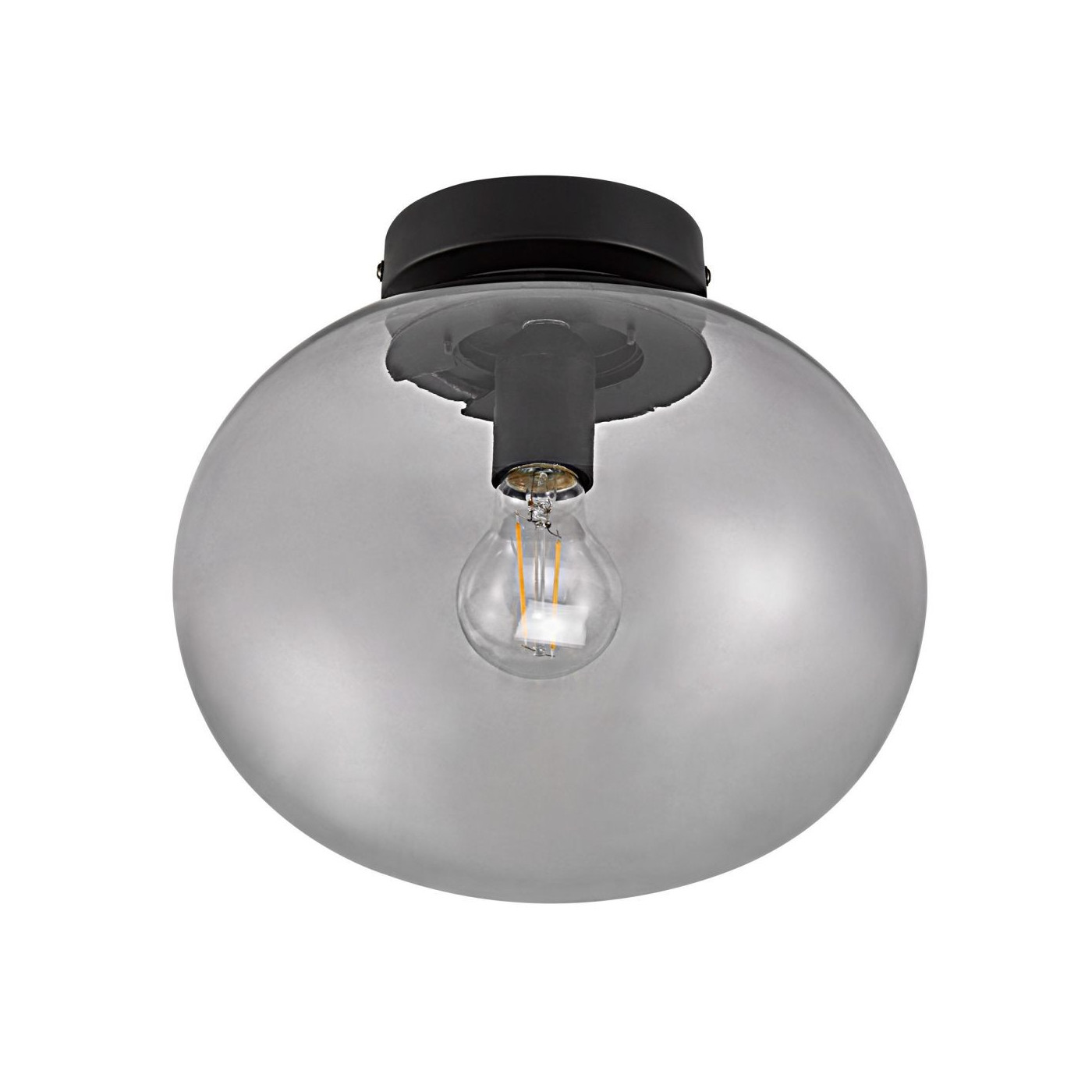 Lampa Sufitowa Alton Szklana Przydymione Szkło 2010506047 Nordlux Lampa Sufitowa Alton Szklana Przydymione Szkło 2010506047 Nordlux