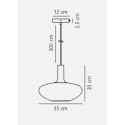 Lampa Wisząca Alton 35 Szklana Przydymione Szkło 48973047 Nordlux Lampa Wisząca Alton 35 Szklana Przydymione Szkło 48973047 Nordlux