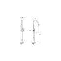 Bateria Wannowa Wolnostojąca Origin A4268126 Miedź Vitra Bateria Wannowa Wolnostojąca Origin A4268126 Miedź Vitra