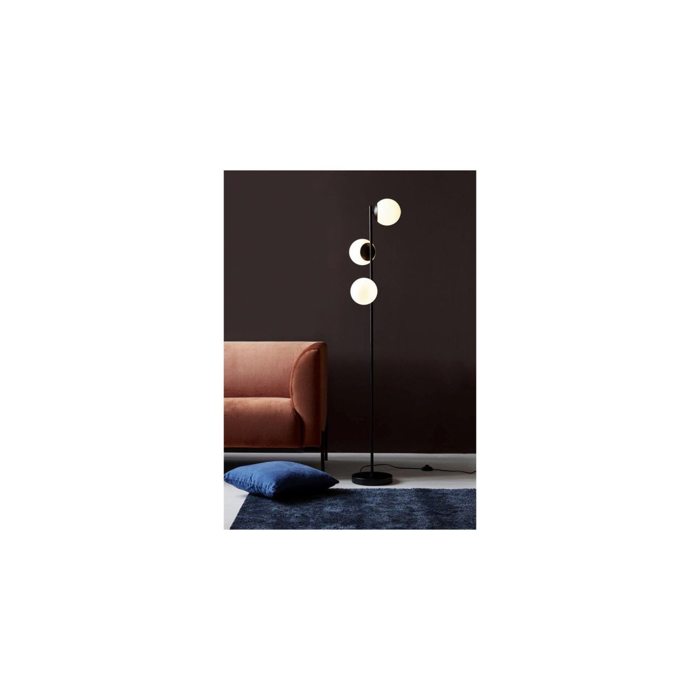 Lampa Podłogowa Lilly Czarna 48613003 Nordlux Lampa Podłogowa Lilly Czarna 48613003 Nordlux