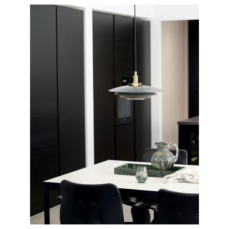 Lampa Wisząca Bretagne Skandynawska Szara 39489910 Nordlux Lampa Wisząca Bretagne Skandynawska Szara 39489910 Nordlux