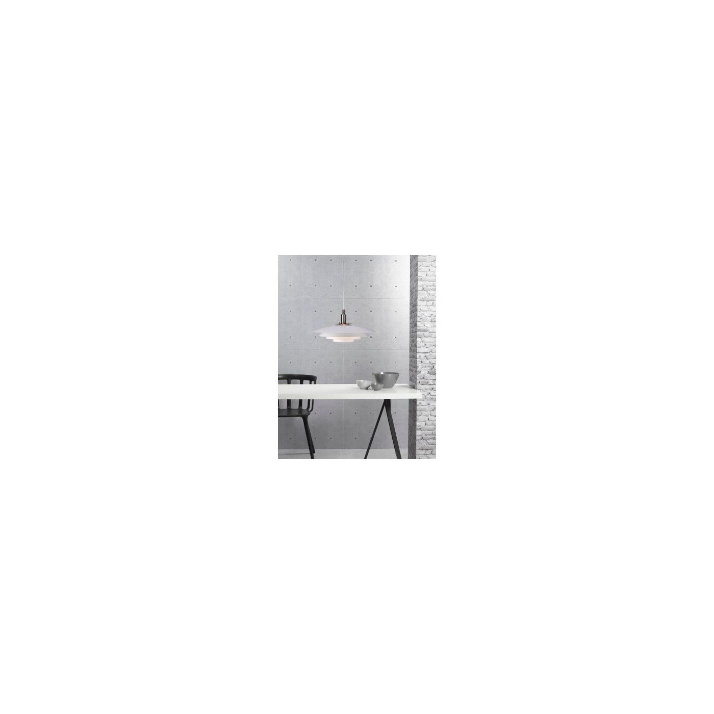 Lampa Wisząca Bretagne Skandynawska Biała 39489901 Nordlux Lampa Wisząca Bretagne Skandynawska Biała 39489901 Nordlux