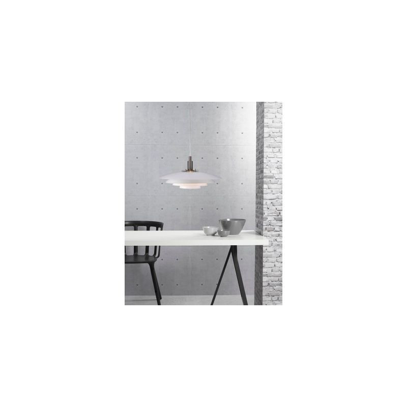 Lampa Wisząca Bretagne Skandynawska Biała 39489901 Nordlux Lampa Wisząca Bretagne Skandynawska Biała 39489901 Nordlux