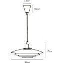 Lampa Wisząca Bretagne Skandynawska Biała 39489901 Nordlux Lampa Wisząca Bretagne Skandynawska Biała 39489901 Nordlux