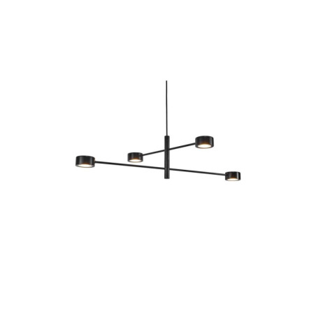 Lampa Clyde 4 Nowoczesna Czarna 2010803003 Nordlux