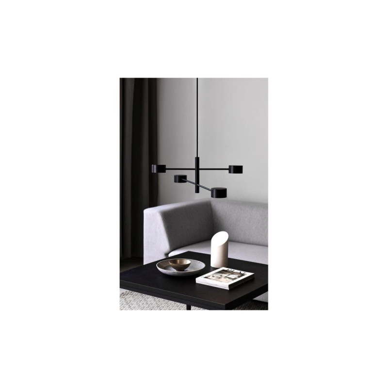 Lampa Clyde 4 Nowoczesna Czarna 2010803003 Nordlux Lampa Clyde 4 Nowoczesna Czarna 2010803003 Nordlux