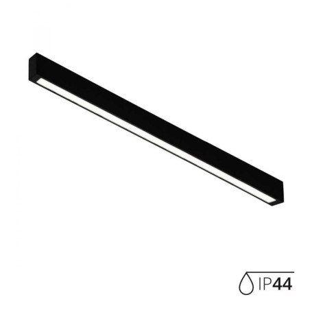 Kinkiet Kubus Wall L CCT Black 132602 Aio