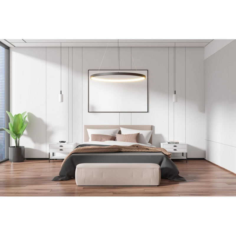 Lampa Wisząca Aplis I M Black 3000K 127502 Aio Lampa Wisząca Aplis I M Black 3000K 127502 Aio