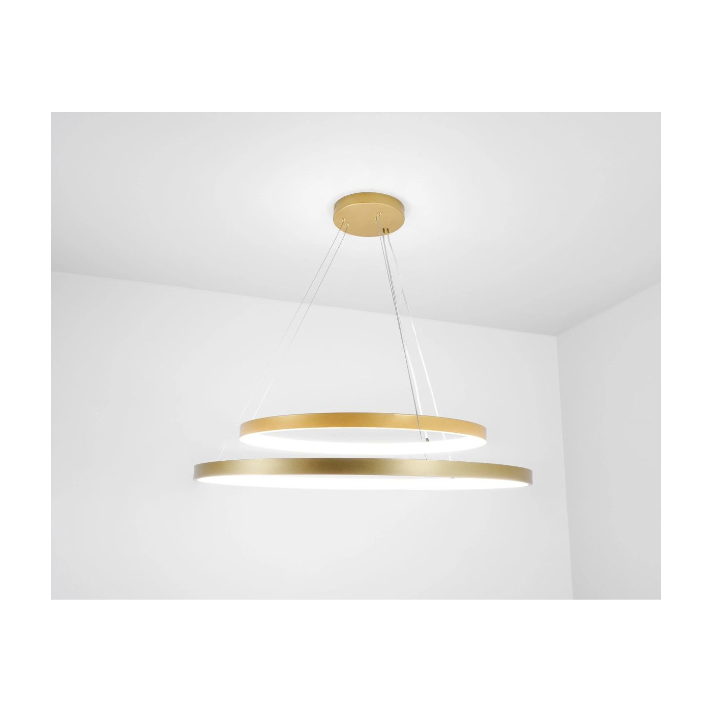 Lampa Wisząca Aplis II Gold 3000K 128203 Aio Lampa Wisząca Aplis II Gold 3000K 128203 Aio