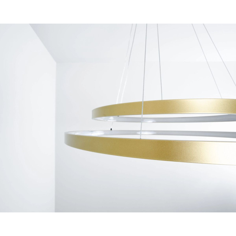 Lampa Wisząca Aplis II Gold 3000K 128203 Aio Lampa Wisząca Aplis II Gold 3000K 128203 Aio