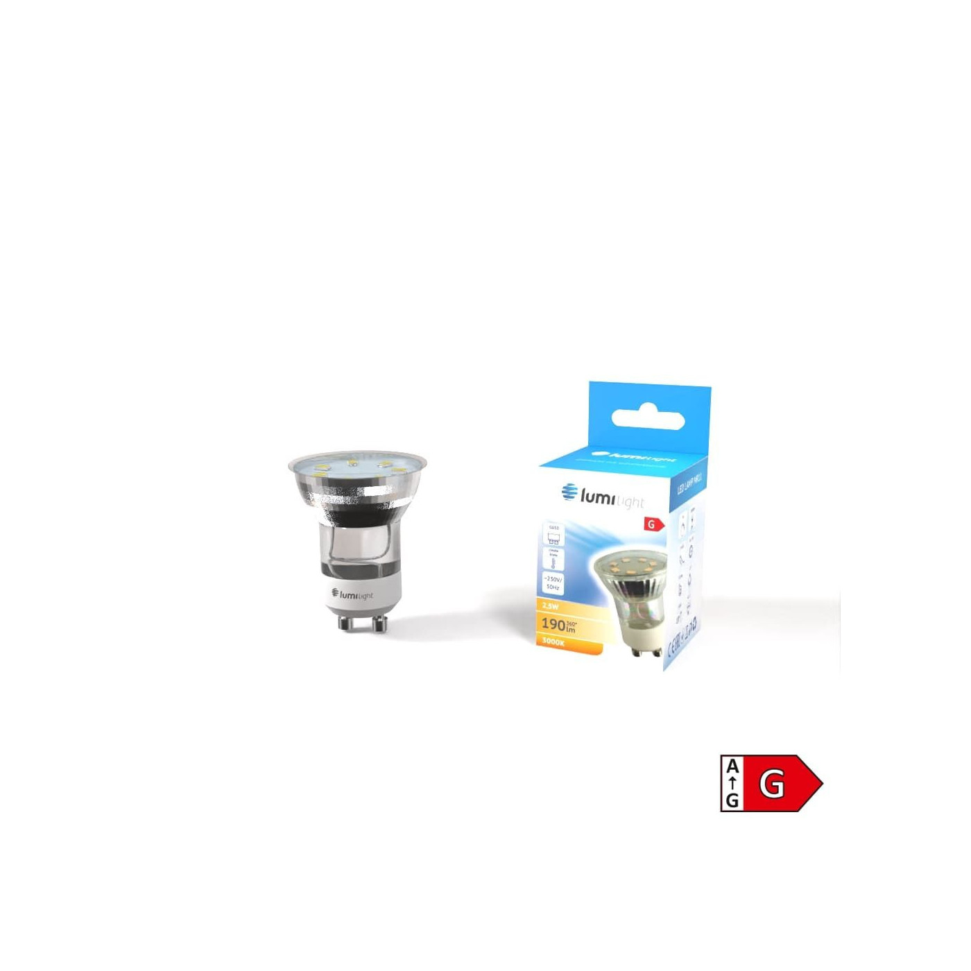 Żarówka LED MR11 GU10 2,5W CIEPŁA LL0851 Lumilight Żarówka LED MR11 GU10 2,5W CIEPŁA LL0851 Lumilight