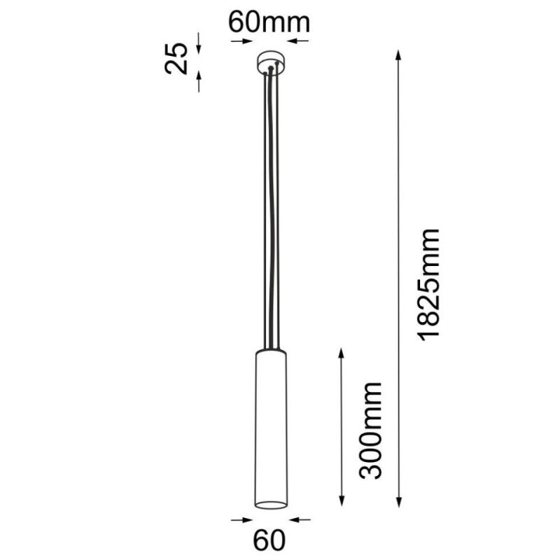 Lampa Wisząca Noda Z Czarna (300 mm) 5542 Antigo Lampa Wisząca Noda Z Czarna (300 mm) 5542 Antigo