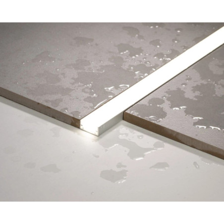 Oprawa LED Łazienkowa AQU Srebna IP68 100 cm 3000K Kingled