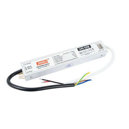 Zasilacz IP67 Do Taśmy LED - 24V 1.875A 45W Kingled