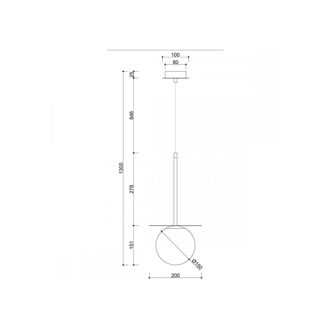 Lampa Wisząca Borra B Biały BRB111PS0 Ummo Lampa Wisząca Borra B Biały BRB111PS0 Ummo