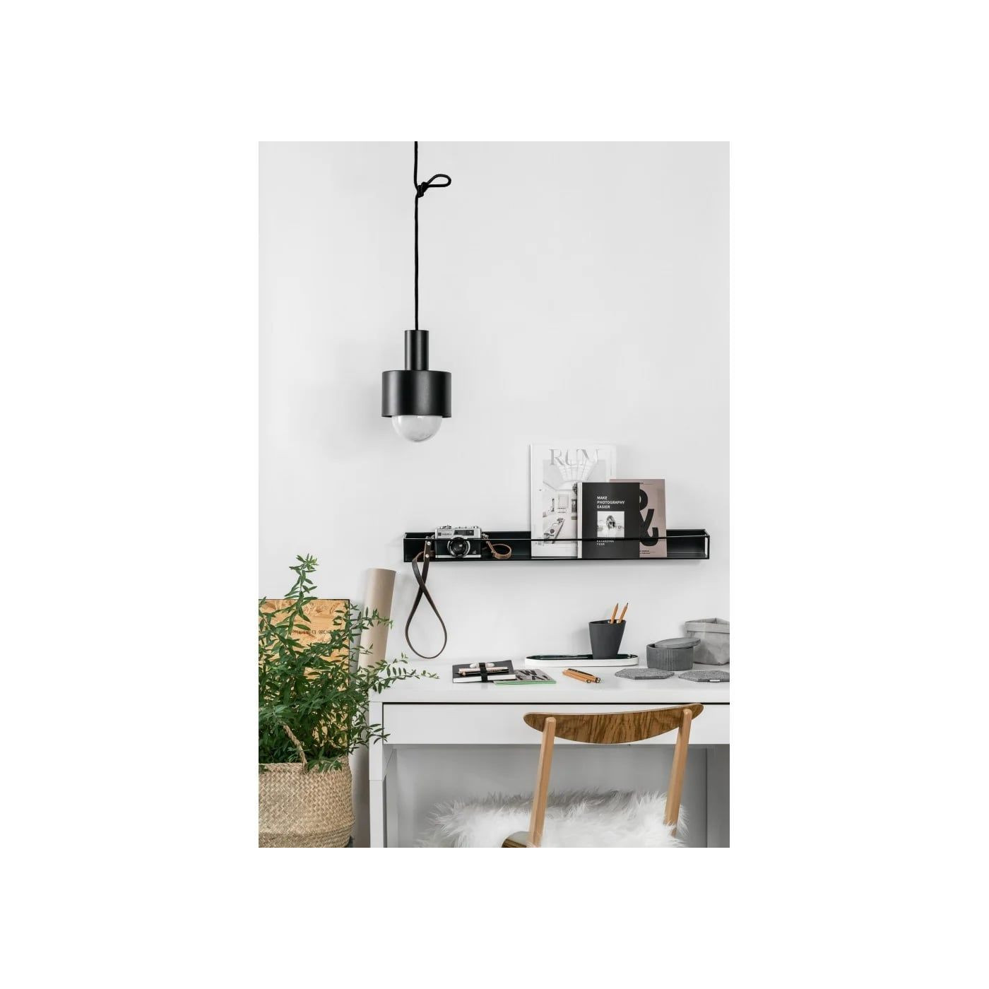 Lampa Wisząca Enkel 1 Czarny EN1122P0 Ummo Lampa Wisząca Enkel 1 Czarny EN1122P0 Ummo