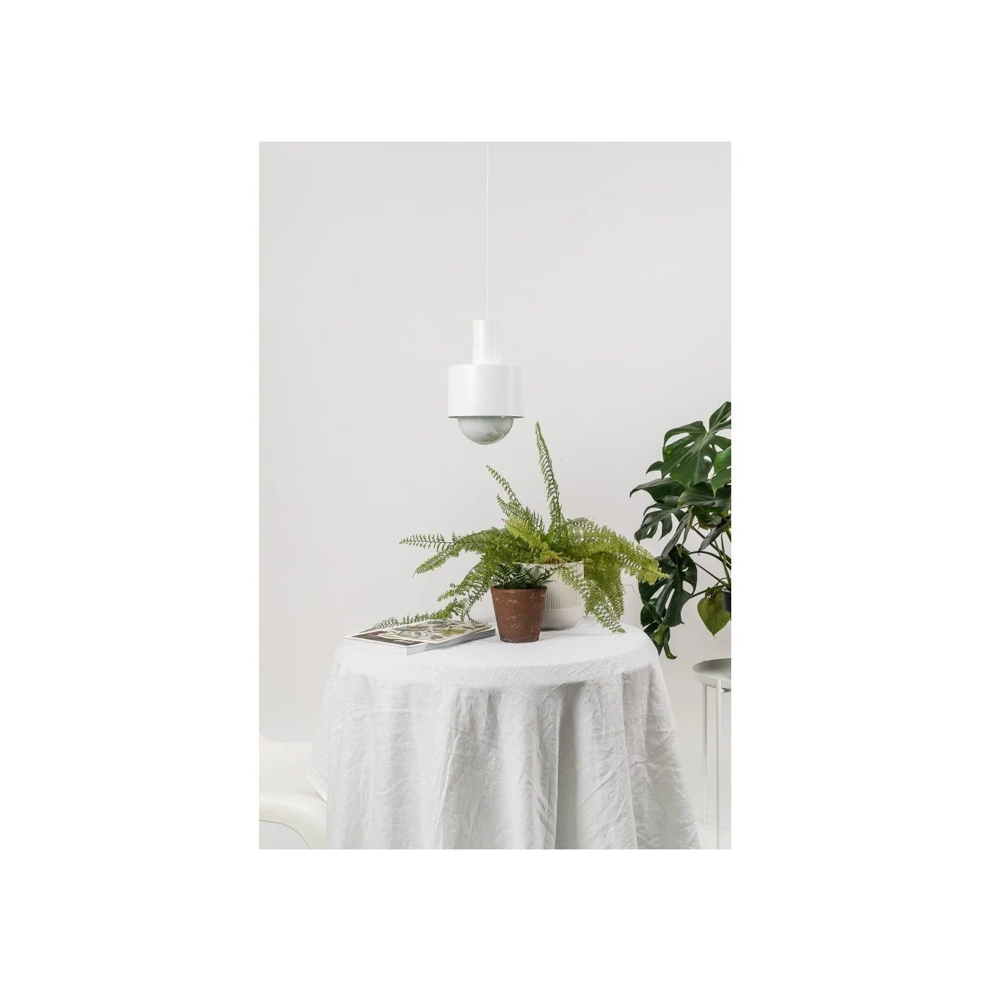 Lampa Wisząca Enkel 1 Biały EN1111P0 Ummo Lampa Wisząca Enkel 1 Biały EN1111P0 Ummo