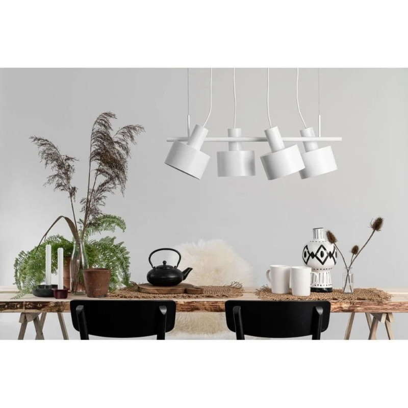 Lampa Wisząca Enkel 4 Biały EN4411P0 Ummo Lampa Wisząca Enkel 4 Biały EN4411P0 Ummo