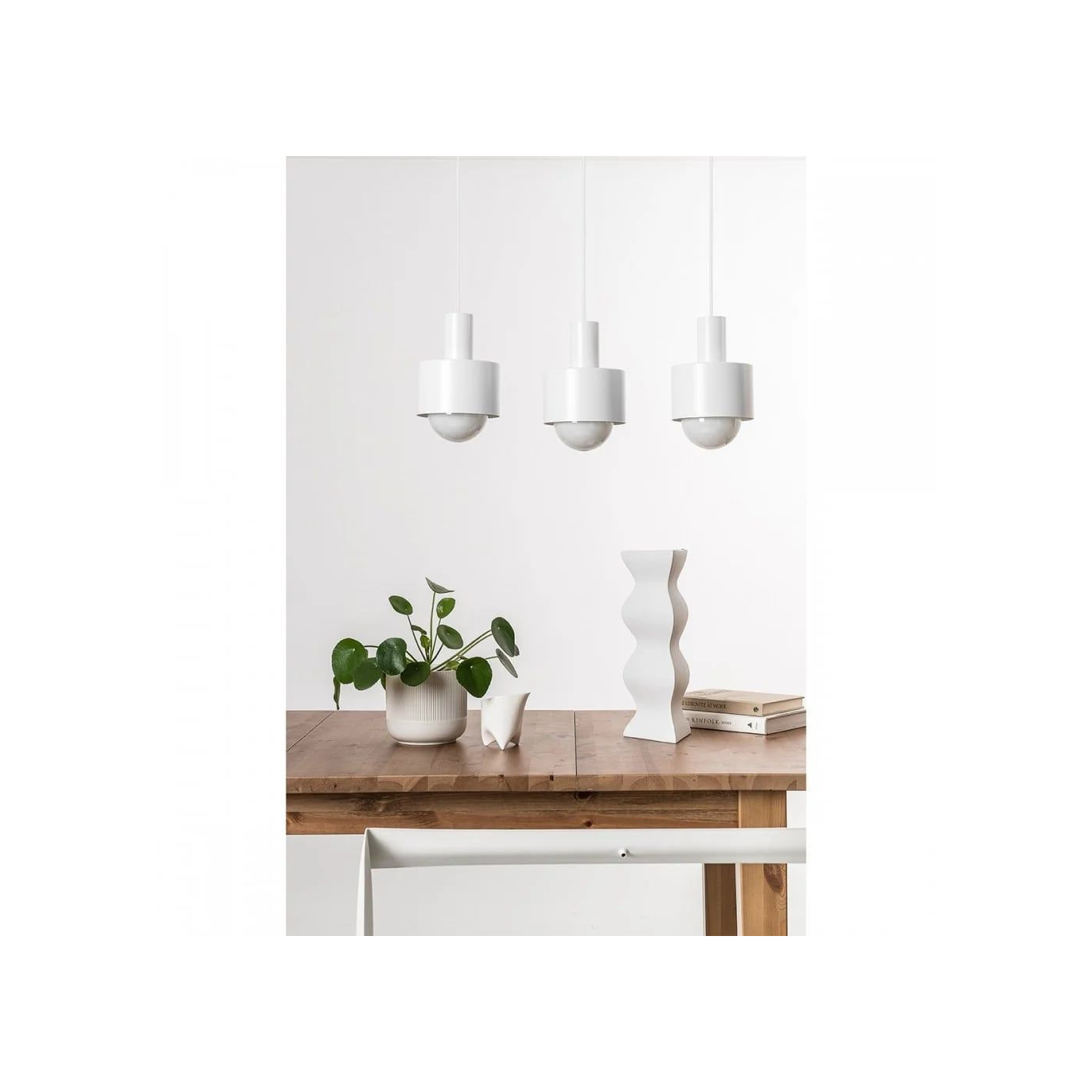 Lampa Wisząca Enkel 3P Biały EN3311P3 Ummo Lampa Wisząca Enkel 3P Biały EN3311P3 Ummo