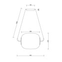 Lampa Wisząca Epli Czarny EP0122P0 Ummo Lampa Wisząca Epli Czarny EP0122P0 Ummo