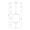 Lampa Wisząca Epli B Biały EPB111P0 Ummo Lampa Wisząca Epli B Biały EPB111P0 Ummo