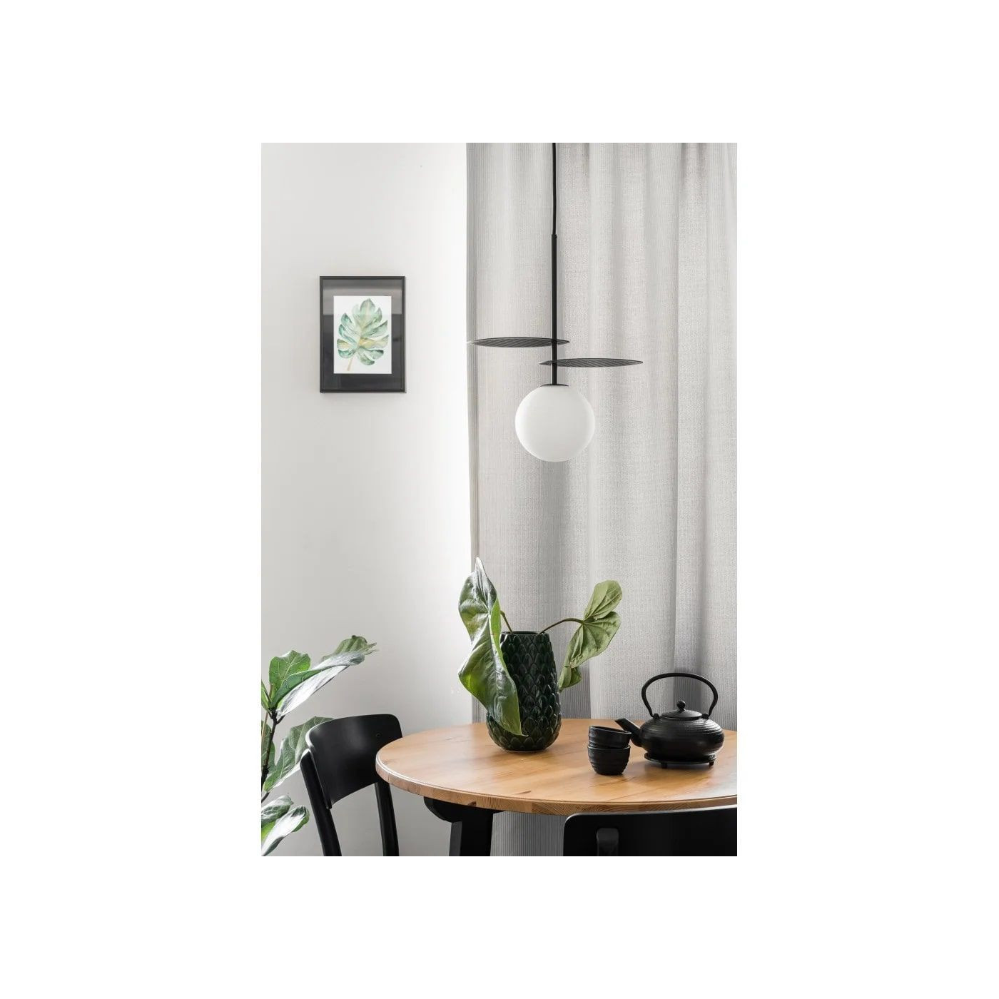 Lampa Wisząca Fyllo A Czarny FYA122P0 Ummo Lampa Wisząca Fyllo A Czarny FYA122P0 Ummo