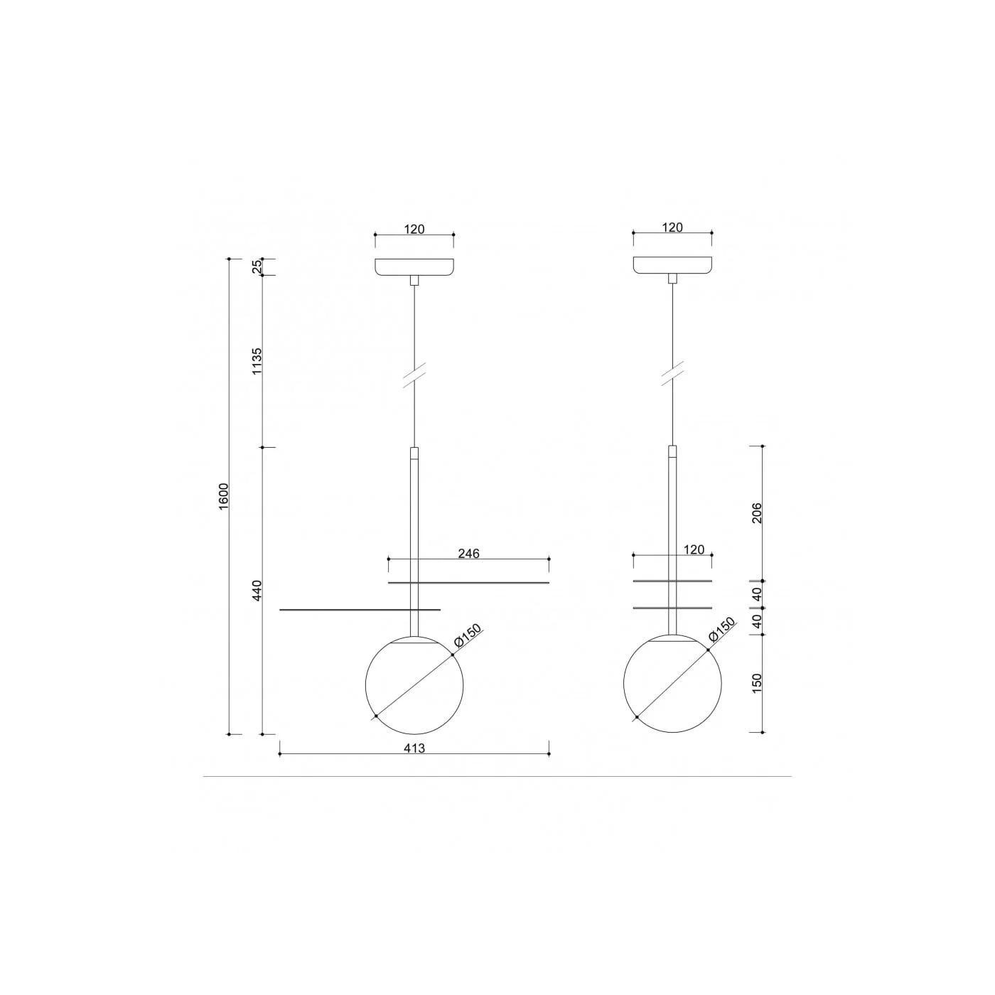 Lampa Wisząca Fyllo A Biały FYA111P0 Ummo Lampa Wisząca Fyllo A Biały FYA111P0 Ummo