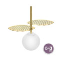 Lampa Wisząca Fyllo A Złoty FYA131P0 Ummo Lampa Wisząca Fyllo A Złoty FYA131P0 Ummo