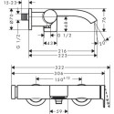 Bateria Wannowa Vivenis Chrom 75420000 Hansgrohe Bateria Wannowa Vivenis Chrom 75420000 Hansgrohe