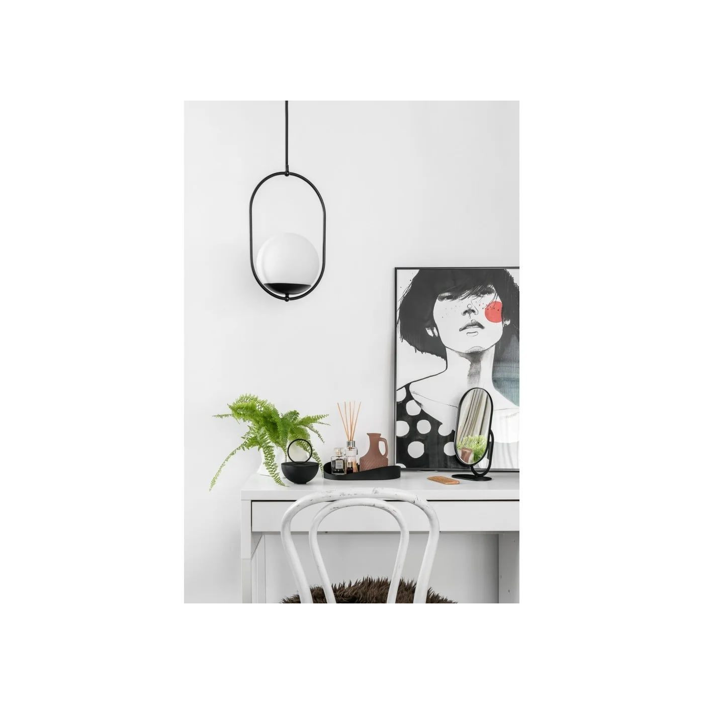 Lampa Wisząca Koban B Czarny KOB122P0 Ummo Lampa Wisząca Koban B Czarny KOB122P0 Ummo