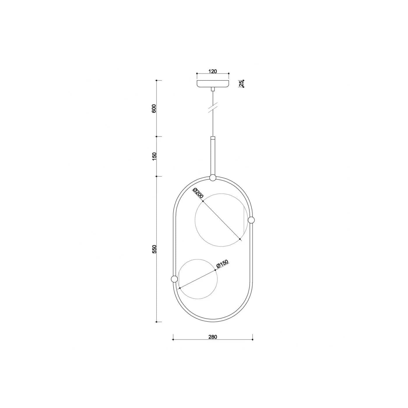 Lampa Wisząca Koban C Czarny KOC222P0 Ummo Lampa Wisząca Koban C Czarny KOC222P0 Ummo