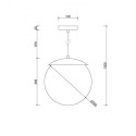 Lampa Wisząca Kuul E Biały KLE111P0 Ummo Lampa Wisząca Kuul E Biały KLE111P0 Ummo