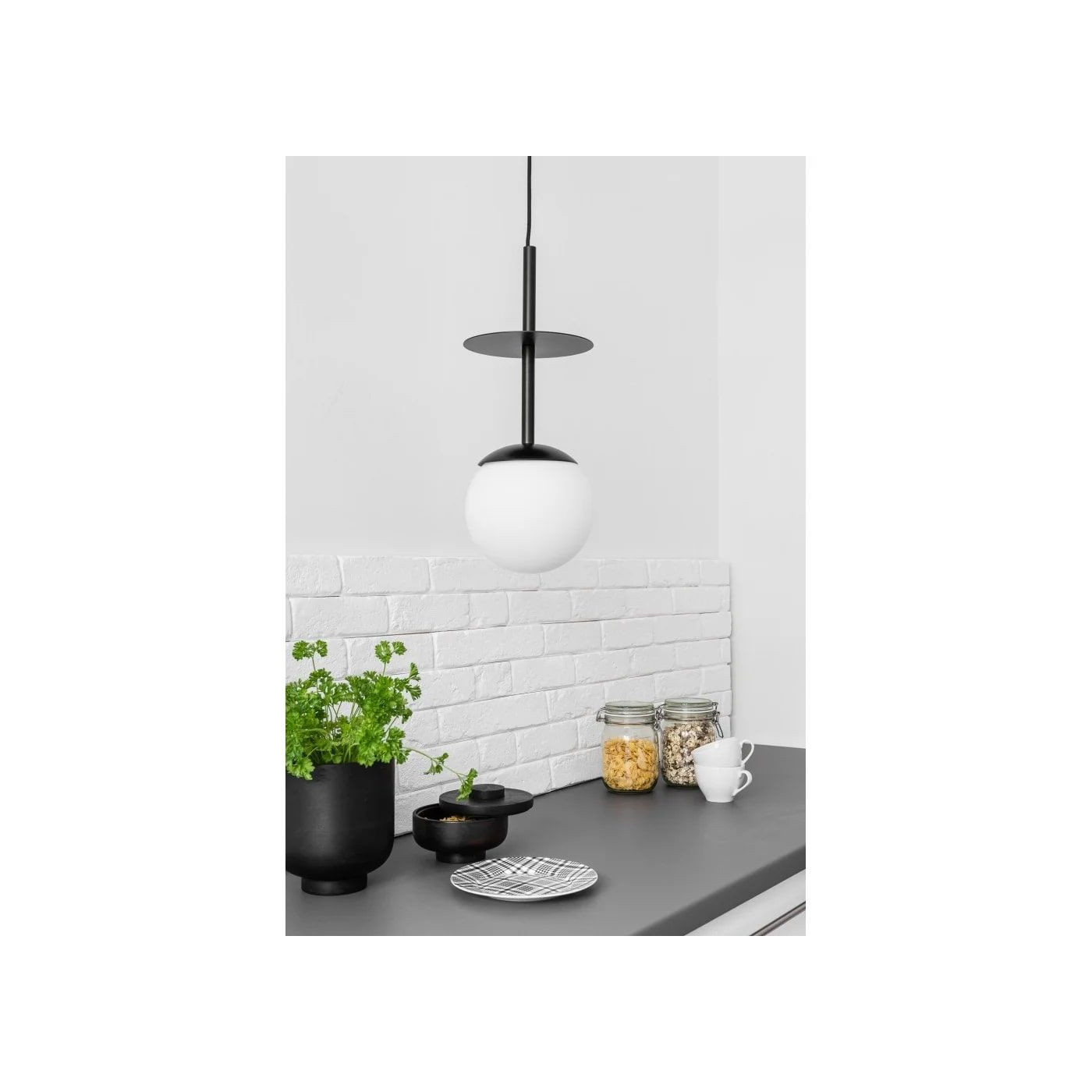 Lampa Wisząca Plaat A Czarny PLA122P0 Ummo Lampa Wisząca Plaat A Czarny PLA122P0 Ummo