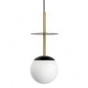 Lampa Wisząca Plaat A Czarno-Złoty PLA132P0 Ummo Lampa Wisząca Plaat A Czarno-Złoty PLA132P0 Ummo