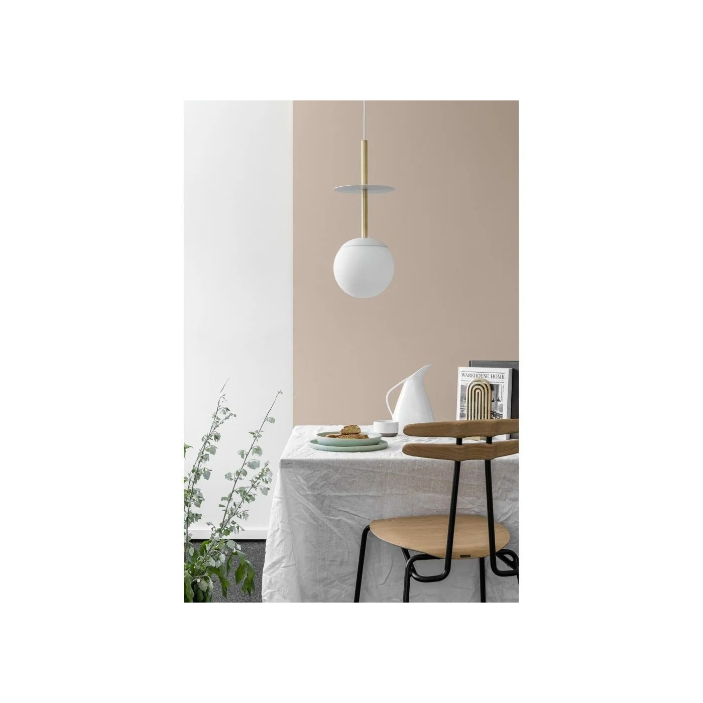 Lampa Wisząca Plaat A Złoto-Biały PLA131P0 Ummo Lampa Wisząca Plaat A Złoto-Biały PLA131P0 Ummo