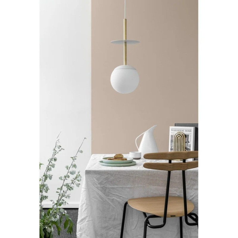 Lampa Wisząca Plaat A Złoto-Biały PLA131P0 Ummo Lampa Wisząca Plaat A Złoto-Biały PLA131P0 Ummo
