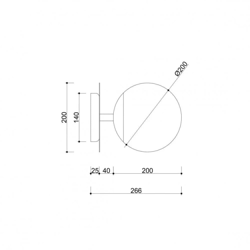 Kinkiet Plaat C Czarny PLC12000 Ummo Kinkiet Plaat C Czarny PLC12000 Ummo