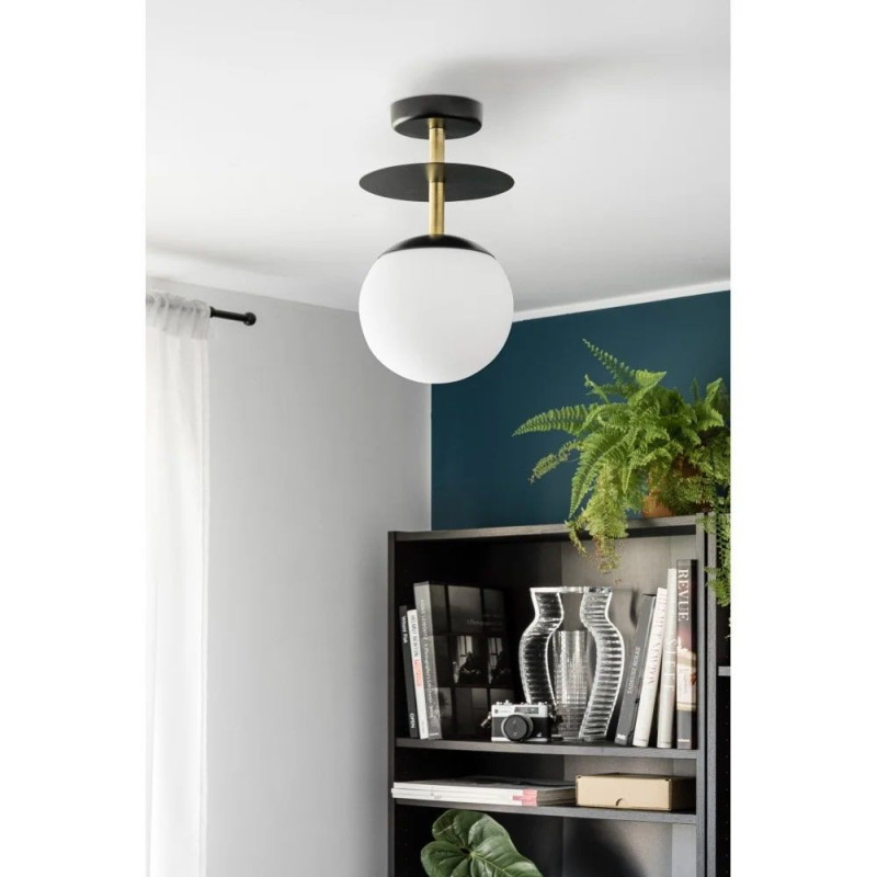 Plafon Plaat B Czarno-Złoty PLB12303 Ummo Plafon Plaat B Czarno-Złoty PLB12303 Ummo