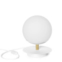 Lampa Stołowa Plaat ST Złoto-Biały PLS131P1 Ummo Lampa Stołowa Plaat ST Złoto-Biały PLS131P1 Ummo