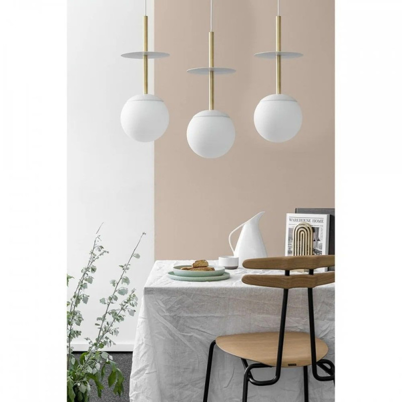 Lampa Wisząca Plaat A Złoto-Biały PLL331P0 Ummo Lampa Wisząca Plaat A Złoto-Biały PLL331P0 Ummo