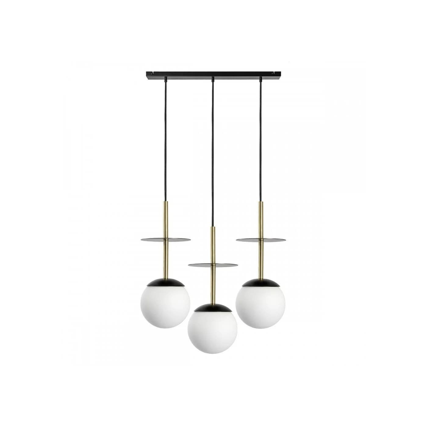 Lampa Wisząca Plaat A Czarno-Złoty PLL332P0 Ummo Lampa Wisząca Plaat A Czarno-Złoty PLL332P0 Ummo