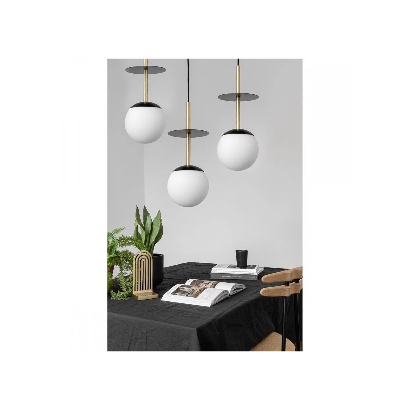 Lampa Wisząca Plaat A Czarno-Złoty PLL332P0 Ummo Lampa Wisząca Plaat A Czarno-Złoty PLL332P0 Ummo