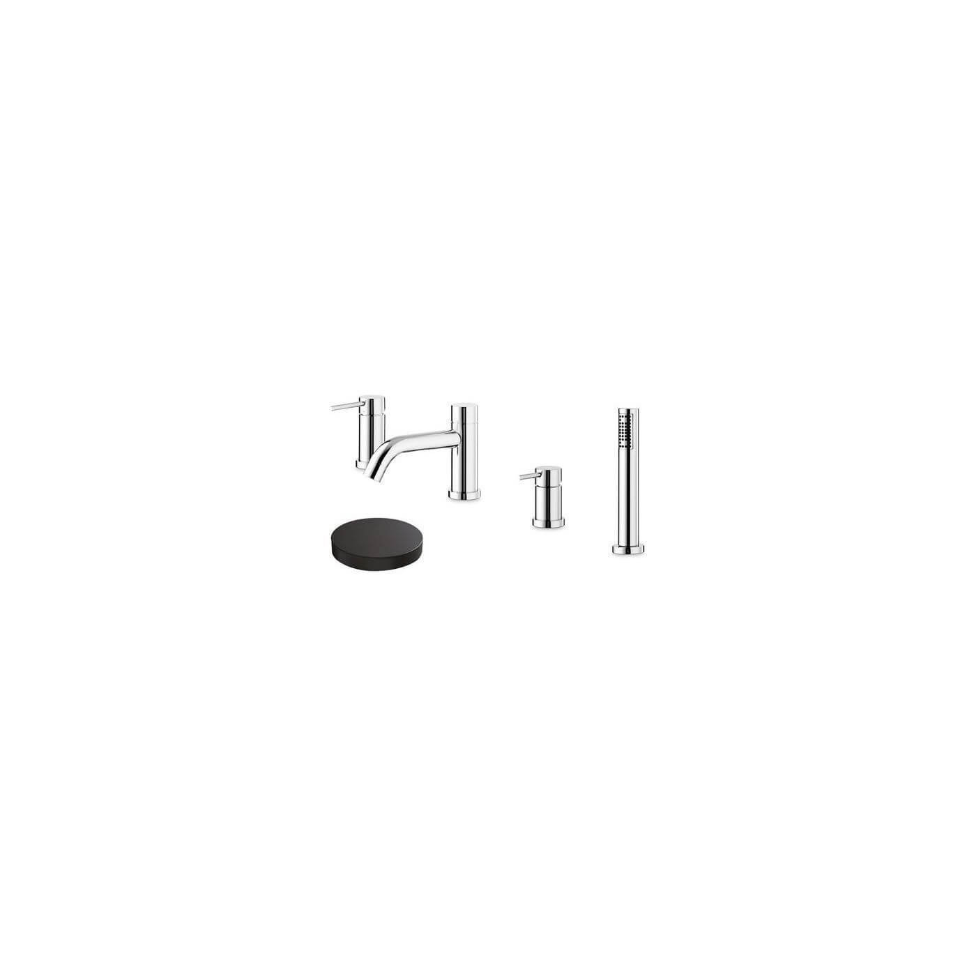 Bateria Wannowa 4-Otworowa Maira Czarny Mat V27150 Trend Bateria Wannowa 4-Otworowa Maira Czarny Mat V27150 Trend