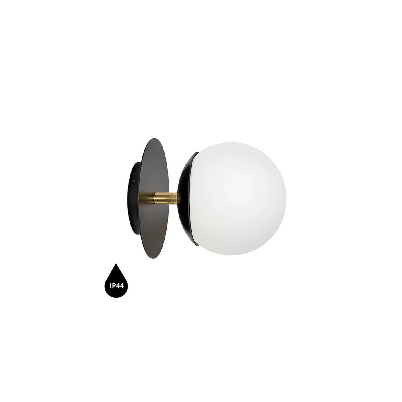 Kinkiet Plaat C Czarno-Złoty PLC123S0 Ummo Kinkiet Plaat C Czarno-Złoty PLC123S0 Ummo
