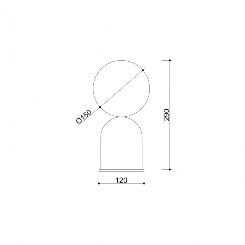 Lampa Stołowa Luoti ST Czarny LUS122P1 Ummo Lampa Stołowa Luoti ST Czarny LUS122P1 Ummo