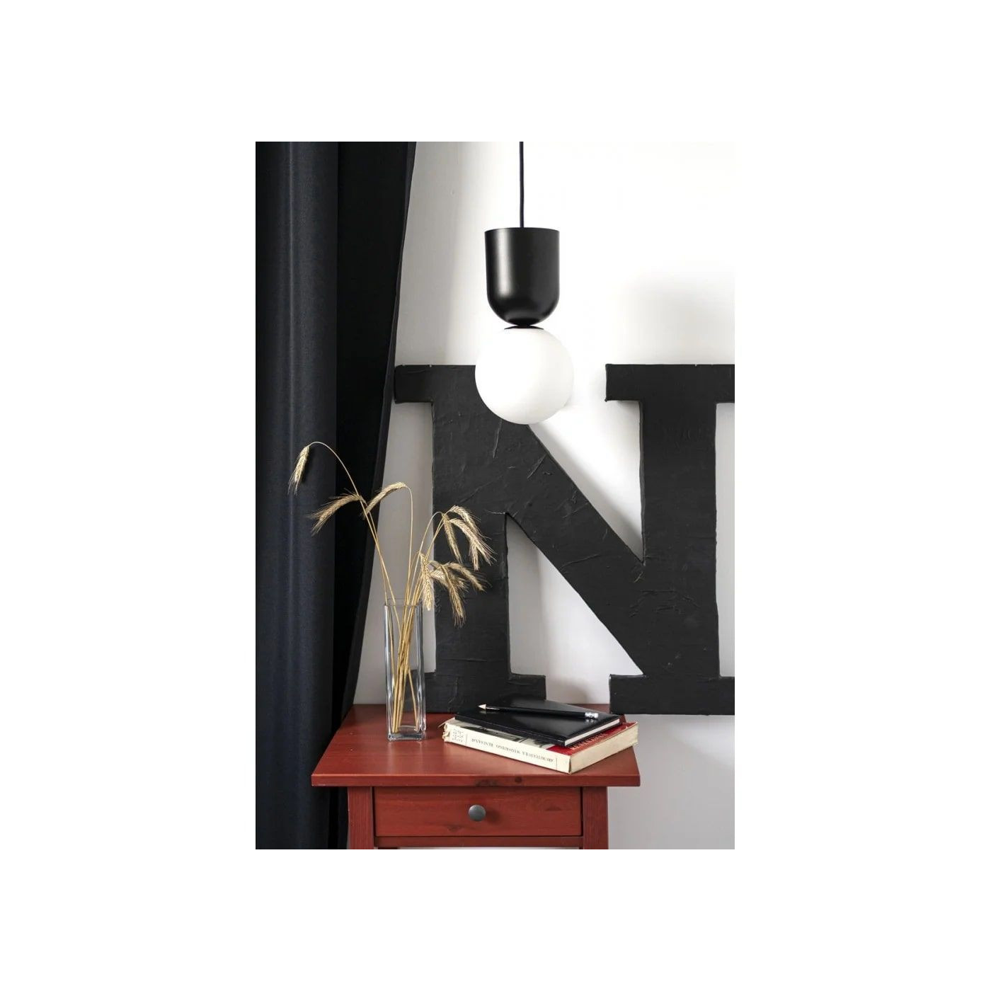 Lampa Wisząca Luoti Czarny LUA122P0 Ummo Lampa Wisząca Luoti Czarny LUA122P0 Ummo