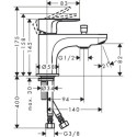 Bateria Wannowa Rebris S Chrom 72436000 Hansgrohe Bateria Wannowa Rebris S Chrom 72436000 Hansgrohe