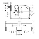 Bateria Wannowa Vivenis Czarny Mat 75420670 Hansgrohe Bateria Wannowa Vivenis Czarny Mat 75420670 Hansgrohe