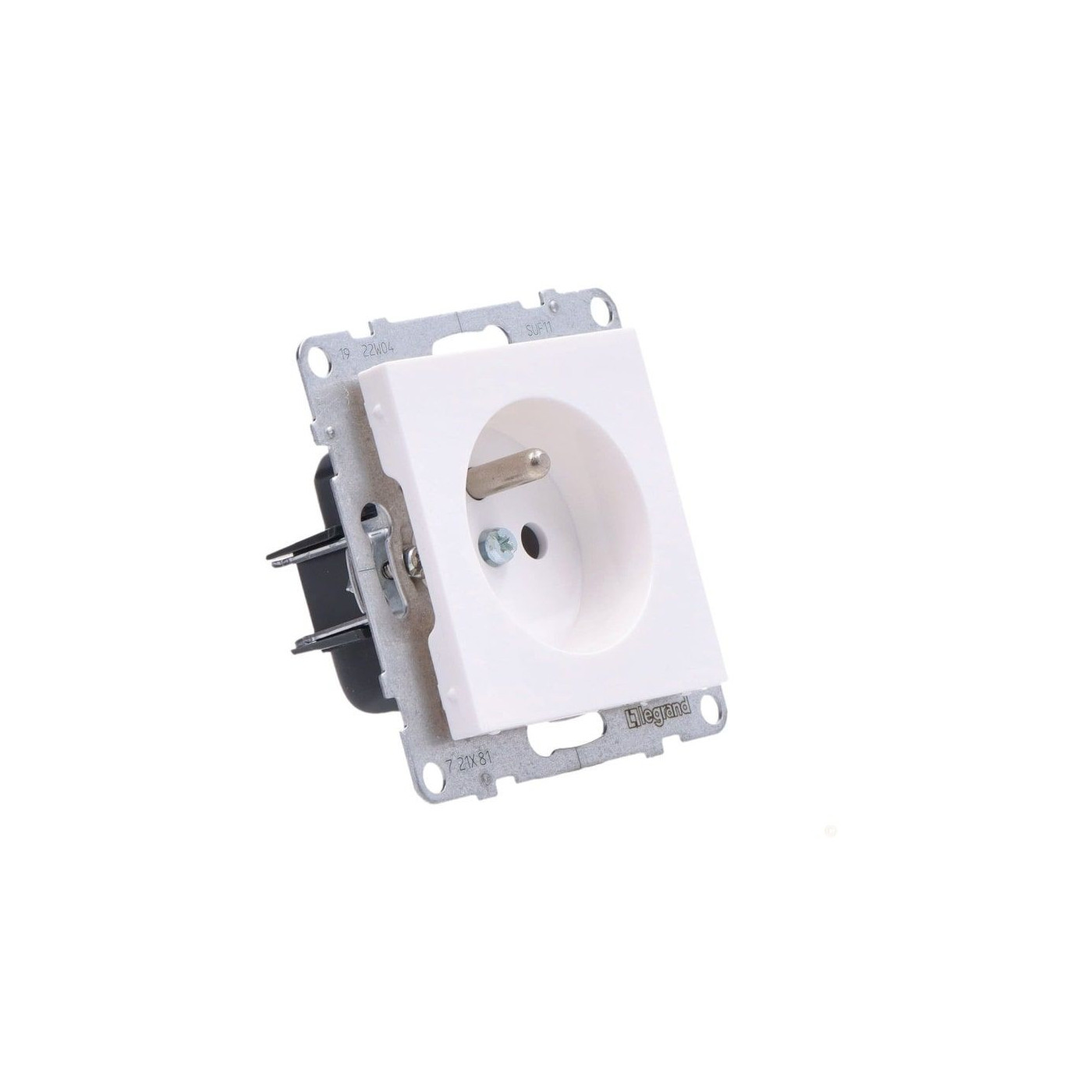 Gniazdo 2P+Z - - 16 A - 250 V~ - Zaciski Automatyczne Biały Suno Legrand Gniazdo 2P+Z - - 16 A - 250 V~ - Zaciski Automatyczne Biały Suno Legrand