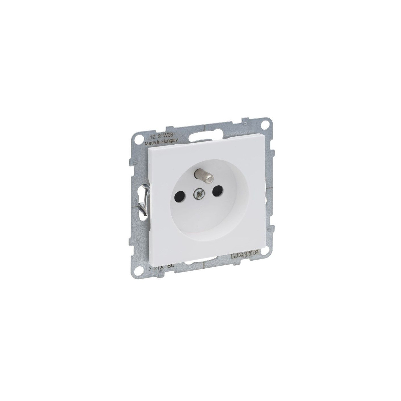 Gniazdo 2P+Z z Przesłoną - 16 A - 250 V~ - Zaciski Automatyczne Biały Suno 721180 Legrand Gniazdo 2P+Z z Przesłoną - 16 A - 250 V~ - Zaciski Automatyczne Biały Suno 721180 Legrand